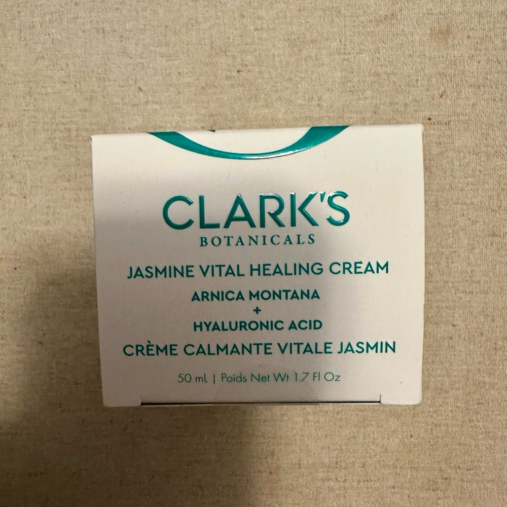 CLARK'S BOTANICALS JASMINE VITAL HEALING CREAM NEW